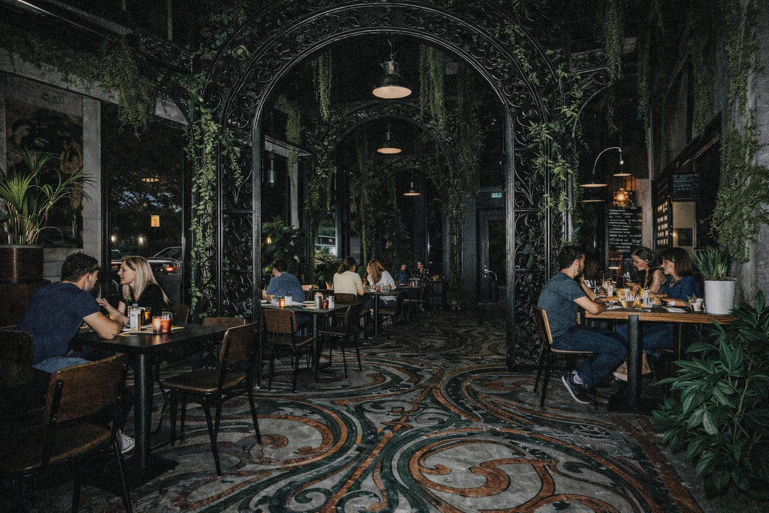 Mr. Watson botanical interior